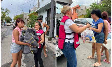 JESÚS NAVA APOYA A FAMILIAS AFECTADAS POR INCENDIO EN SANTA CATARINA