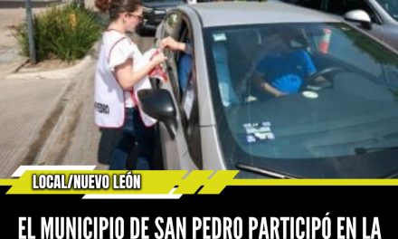 EL MUNICIPIO DE SAN PEDRO PARTICIPÓ EN LA COLECTA ANUAL “CRUZ DE PLATA”