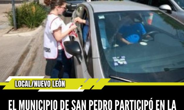 EL MUNICIPIO DE SAN PEDRO PARTICIPÓ EN LA COLECTA ANUAL “CRUZ DE PLATA”