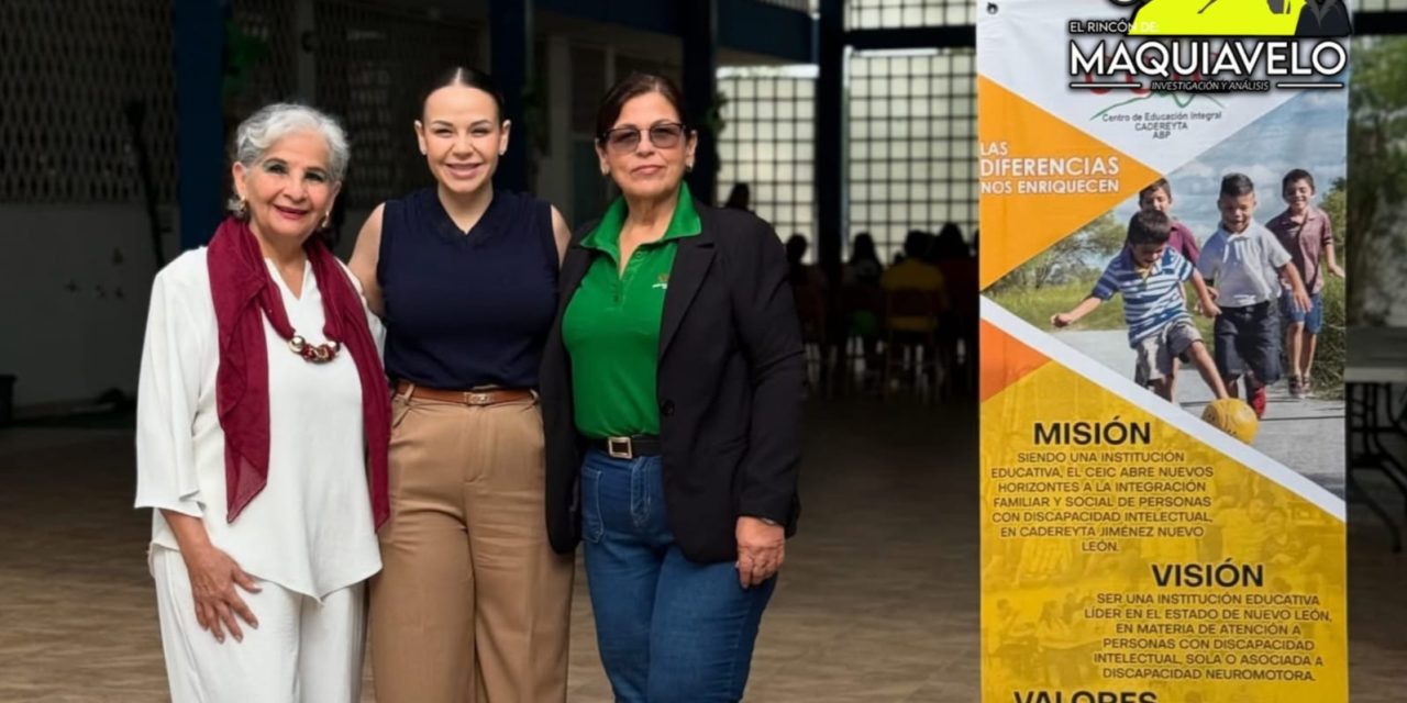 DIPUTADA AILE TAMEZ REFUERZA COMPROMISO CON LA EDUCACIÓN EN CADEREYTA
