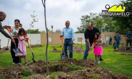 ANDRÉS MIJES CONTINÚA IMPULSANDO UN ESCOBEDO VERDE CON EL PROGRAMA “PULMONES URBANOS”