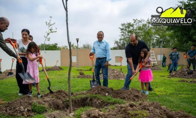 ANDRÉS MIJES CONTINÚA IMPULSANDO UN ESCOBEDO VERDE CON EL PROGRAMA “PULMONES URBANOS”