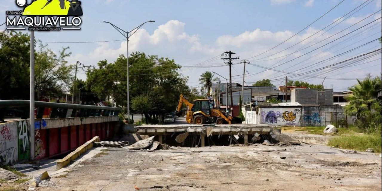 HÉCTOR GARCÍA INICIA RENOVACIÓN DE PUENTE VEHICULAR