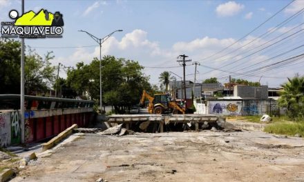 HÉCTOR GARCÍA INICIA RENOVACIÓN DE PUENTE VEHICULAR