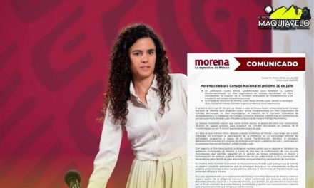 LUISA MARÍA ALCALDE CONVOCA A CONSEJO NACIONAL DE MORENA Y PRESENTA CUATRO PROPUESTAS ESTRATÉGICAS