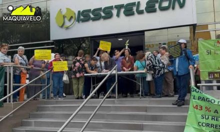 PREVÉN MARCHAS DE MAESTROS JUBILADOS ANTE INCUMPLIMIENTO DE ISSSTELEON