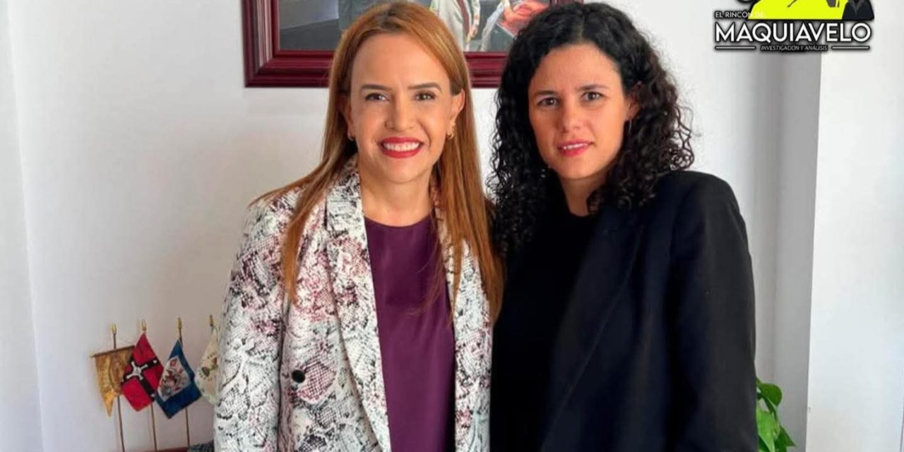 CLARA LUZ MANDA SEÑAL DE CERCANÍA A LA AUTORIDAD MAS IMPORTANTE DE MORENA, LUISA MARÍA ALCALDE 