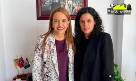 CLARA LUZ MANDA SEÑAL DE CERCANÍA A LA AUTORIDAD MAS IMPORTANTE DE MORENA, LUISA MARÍA ALCALDE 