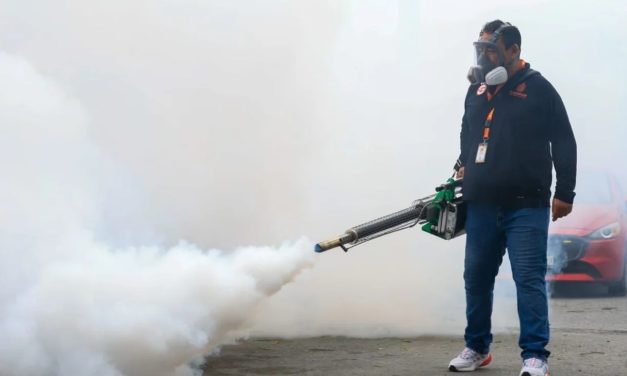 GUADALUPE REDOBLA TRABAJOS DE FUMIGACIÓN Y LIMPIEZA CONTRA EL DENGUE