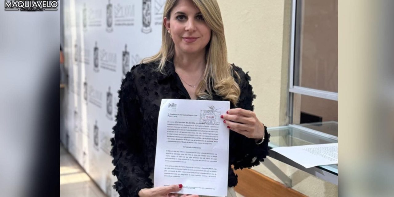 MELISA PEÑA PROPONE REFORMA PARA QUE HOSPITALES DENUNCIEN EMBARAZO INFANTIL EN NUEVO LEÓN