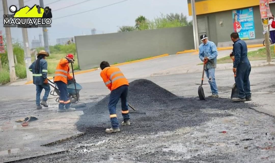 GERARDO DE LA MAZA REFUERZA INFRAESTRUCTURA CON PROGRAMA DE BACHEO MUNICIPAL