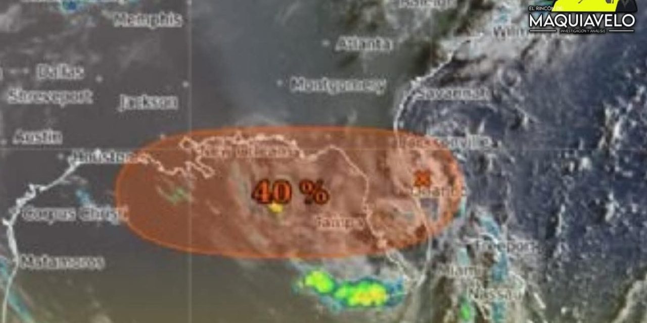 SERVICIO METEOROLÓGICO NACIONAL VIGILA ZONA DE BAJA PRESIÓN CON POTENCIAL CICLÓNICO EN EL ATLÁNTICO