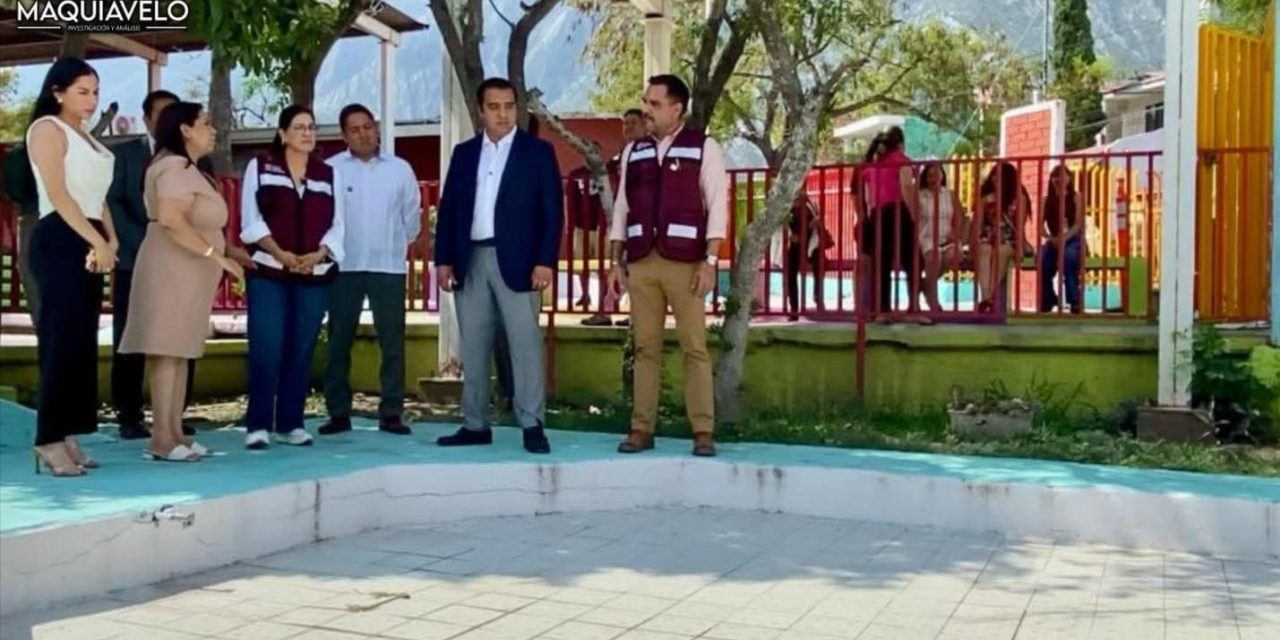 JESÚS NAVA RIVERA REFUERZA INFRAESTRUCTURA EDUCATIVA EN SANTA CATARINA