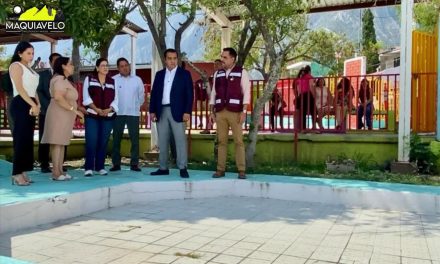 JESÚS NAVA RIVERA REFUERZA INFRAESTRUCTURA EDUCATIVA EN SANTA CATARINA