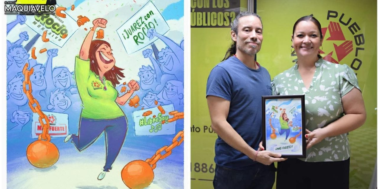 ILUSTRAN NUEVA ETAPA DE ROCÍO MONTALVO: LIBRE DE MC Y JUNTO A JUÁREZ