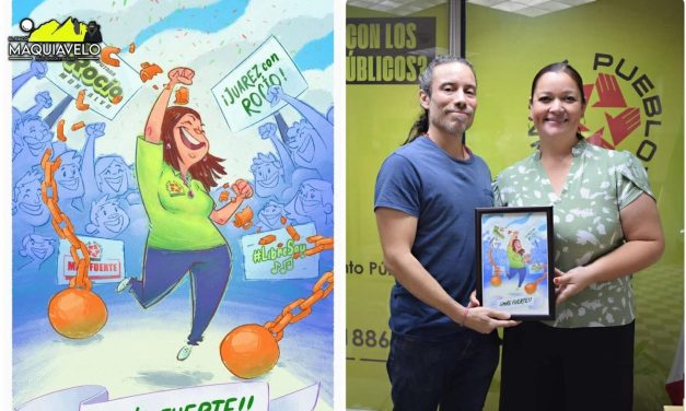ILUSTRAN NUEVA ETAPA DE ROCÍO MONTALVO: LIBRE DE MC Y JUNTO A JUÁREZ