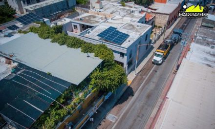 MIGUEL ÁNGEL SALAZAR INICIA PAVIMENTACIÓN EN CALLE ESCOBEDO EN MONTEMORELOS