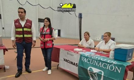 JESÚS NAVA RIVERA ENCABEZA CAMPAÑA DE VACUNACIÓN CONTRA EL SARAMPIÓN EN SANTA CATARINA