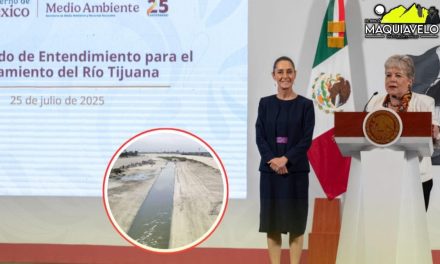 CLAUDIA SHEINBAUM ANUNCIA INVERSIÓN BINACIONAL PARA SANEAR EL RÍO TIJUANA