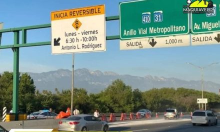 AUTORIDADES IMPLEMENTAN CONTRAFLUJOS EN NUEVO LEÓN PARA ENFRENTAR CIERRES VIALES POR CONSTRUCCIÓN DEL METRO