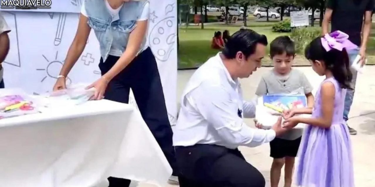 JESÚS NAVA ANUNCIA ENTREGA DE ÚTILES ESCOLARES PARA ALUMNOS DE EDUCACIÓN BÁSICA