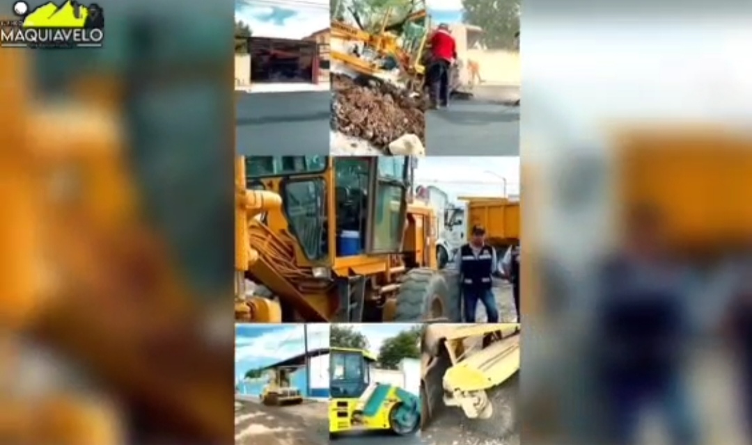 MIGUEL ÁNGEL SALAZAR SUPERVISA AVANCE DE PAVIMENTACIÓN EN CALLES CLAVE DE MONTEMORELOS