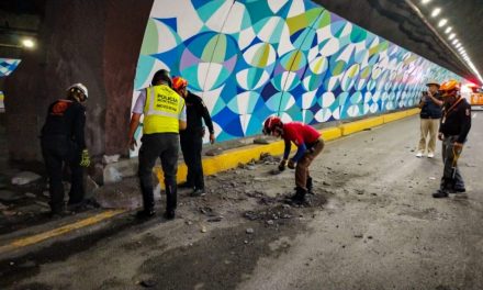 SAN PEDRO Y MONTERREY COLABORAN EN RECARPETEO DEL TÚNEL DE LA LOMA LARGA