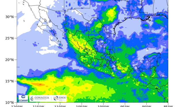 SMN ADVIERTE SOBRE LLUVIAS EN NUEVO LEÓN POR “MONZÓN MEXICANO”