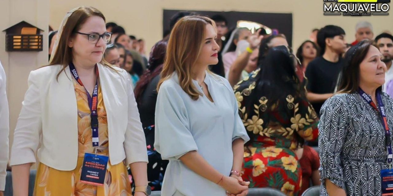 CLARA LUZ FLORES ACOMPAÑA A EVENTO DE LA 6TA. IGLESIA APOSTÓLICA DE LA FE EN CRISTO JESÚS