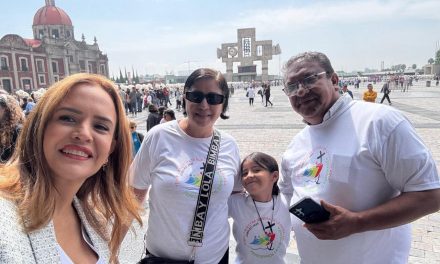 CLARA LUZ FLORES Y MONS. ROGELIO CABRERA PARTICIPAN EN PEREGRINACIÓN ANUAL 2025 DE LA ARQUIDIÓCESIS DE MONTERREY