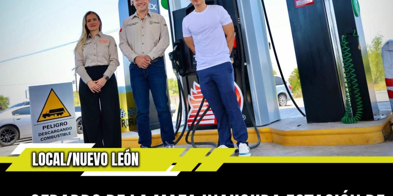 GERARDO DE LA MAZA INAUGURA ESTACIÓN DE SERVICIO DE GASOREC EN EL CARMEN