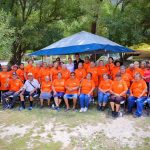 GERARDO DE LA MAZA ACOMPAÑA A ADULTOS MAYORES EN CONVIVENCIA EN BUSTAMANTE