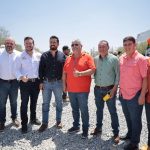 DAVID SÁNCHEZ ACOMPAÑA A SAMUEL GARCÍA EN ARRANQUE DE OBRA DEL “NUEVO CAMINO A PRESA LEÓN”