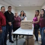 DAVID SÁNCHEZ ENTREGA EQUIPO A PERSONAL DE CONAFE EN GENERAL TERÁN