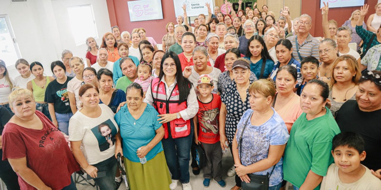 LIZ GALICIA REFUERZA APOYOS PARA LAS MUJERES EN SANTA CATARINA