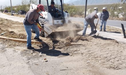 JESÚS NAVA REFUERZA VIGILANCIA Y LIMPIEZA EN AVENIDA COLOSIO