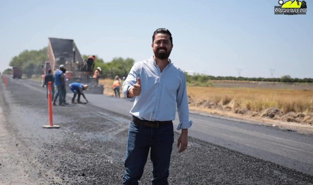 DAVID SÁNCHEZ MEJORA CONECTIVIDAD RURAL EN GENERAL TERÁN CON OBRAS VIALES
