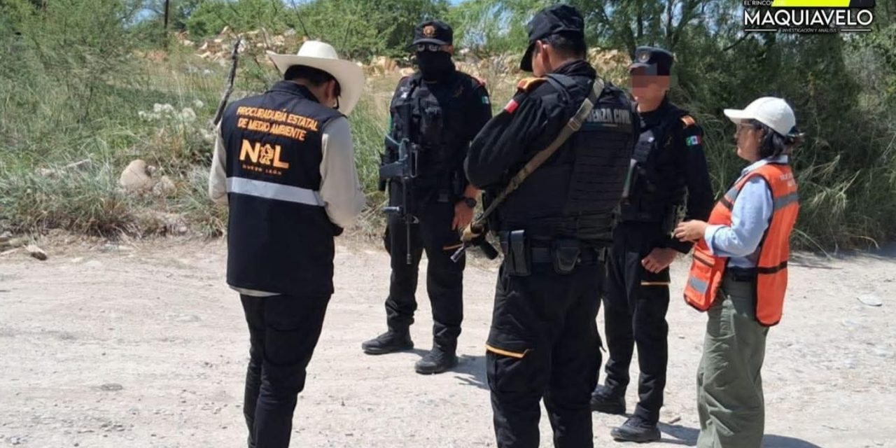 RAÚL LOZANO CABALLERO INFORMA SUSPENSIÓN DE EMPRESA CLANDESTINA DE RECICLAJE EN PESQUERÍA