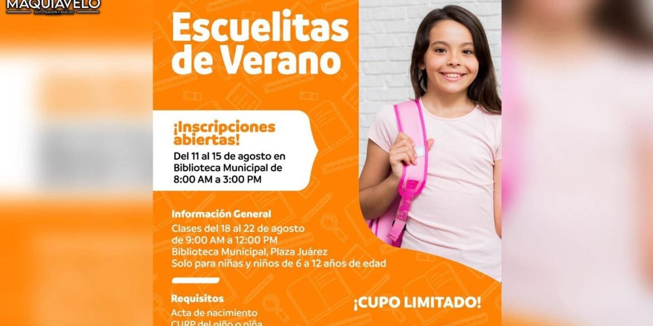 DAVID SÁNCHEZ REFUERZA PROGRAMAS PARA NIÑEZ CON “ESCUELITAS DE VERANO 2024” EN GENERAL TERÁN