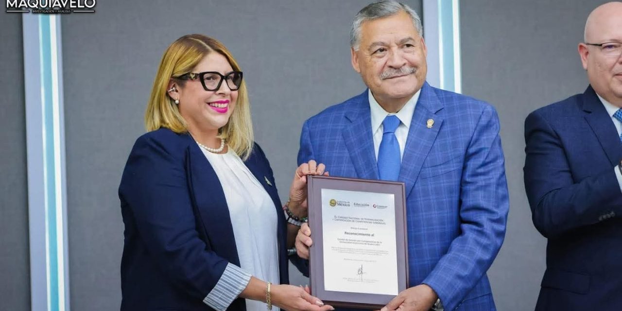 SANTOS GUZMÁN Y GUILLE ALVARADO FIRMAN ACUERDO ENTRE UANL Y CONOCER PARA IMPULSAR CERTIFICACIÓN DE COMPETENCIAS
