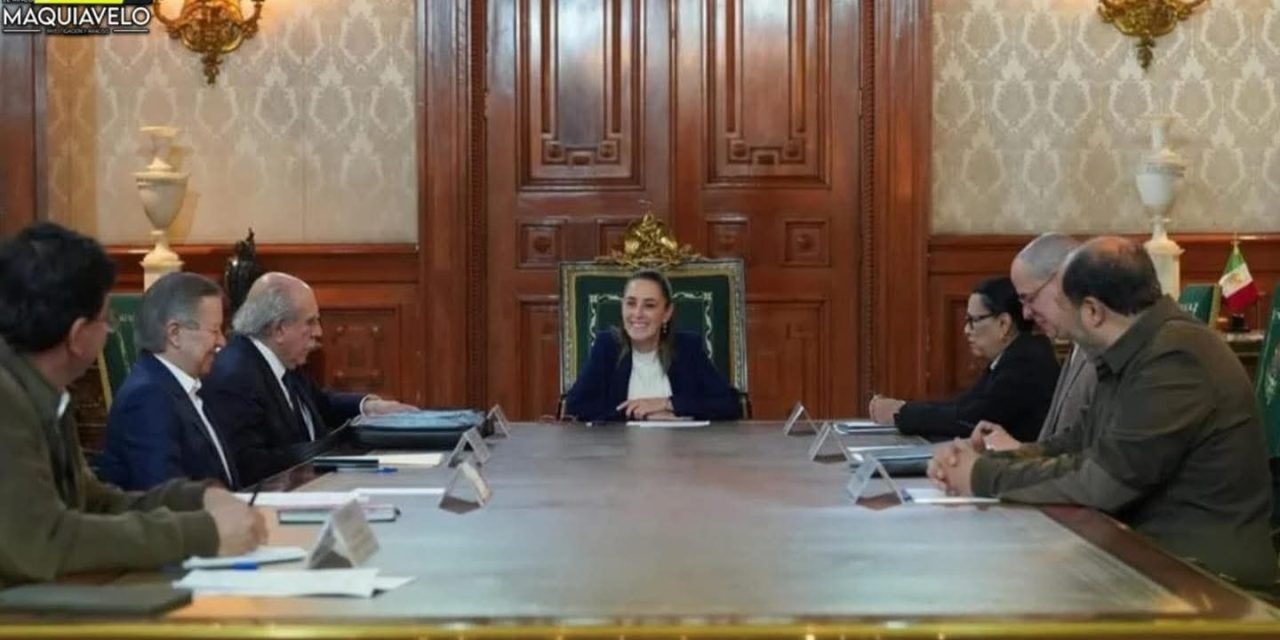 CLAUDIA SHEINBAUM INSTALA COMISIÓN PARA CONSOLIDAR LA DEMOCRACIA CON REFORMA ELECTORAL