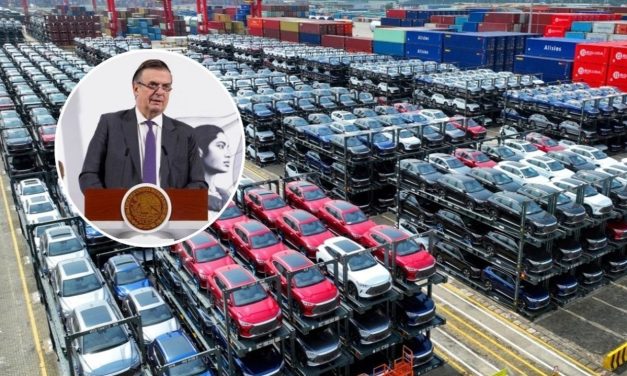 MARCELO EBRARD BUSCA ARANCEL MENOR AL 15% PARA EXPORTACIÓN DE VEHÍCULOS