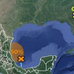 PROTECCIÓN CIVIL DE NUEVO LEÓN VIGILA ZONA DE BAJA PRESIÓN EN EL GOLFO DE MÉXICO