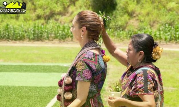 CLAUDIA SHEINBAUM REGRESA AL PUEBLO AMUZGO 55 AÑOS DESPUÉS COMO PRIMERA PRESIDENTA DE MÉXICO