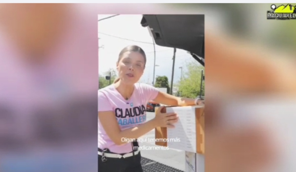 CLAUDIA CABALLERO CONTINÚA CON DONACIÓN DE MEDICAMENTOS EN SAN PEDRO PONIENTE