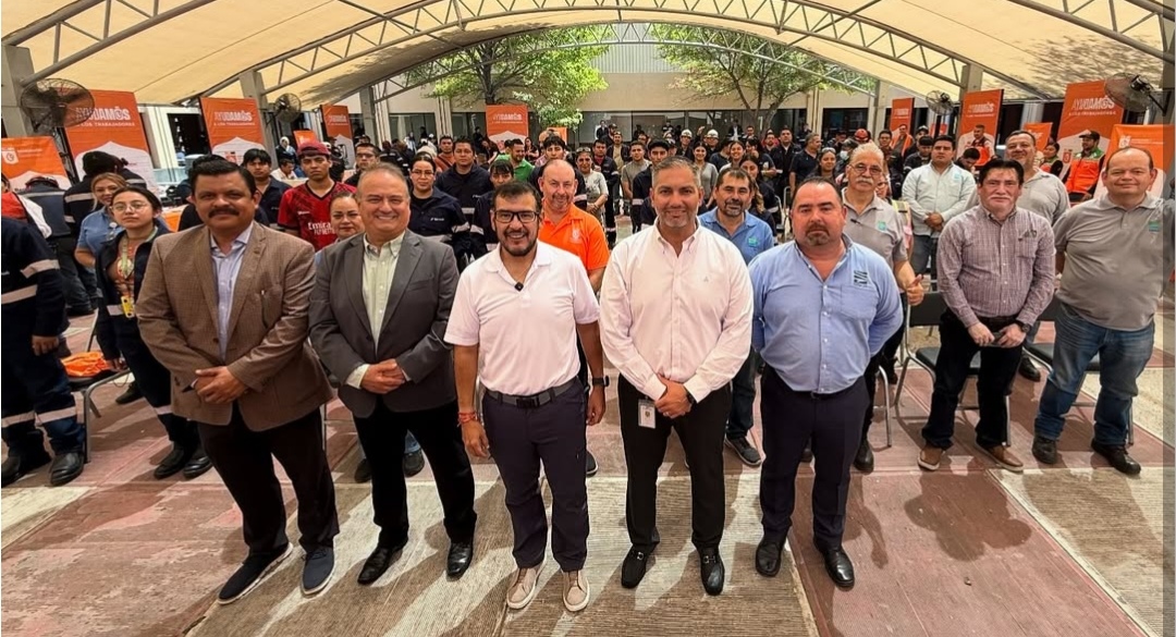 FEDERICO ROJAS LLEVA “AYUDAMOS A LOS TRABAJADORES” A LA PLANTA DE NEMAK