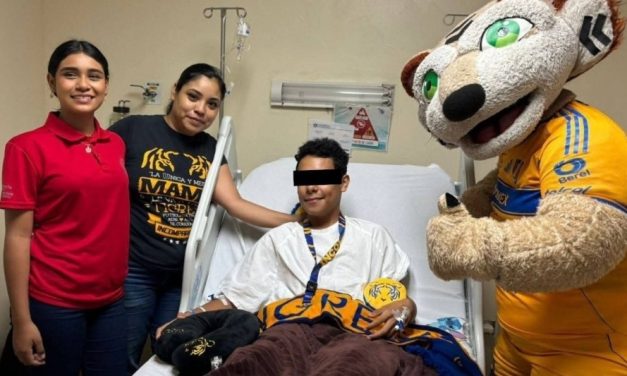 ALUMNO DE PREPARATORIA 2 SE RECUPERA DE TRAUMATISMO Y VUELVE A CASA