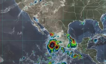 TORMENTA TROPICAL “IVO” PROVOCARÁ LLUVIAS FUERTES Y OLEAJE ELEVADO EN EL NOROESTE DE MÉXICO