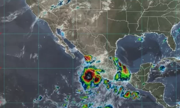 TORMENTA TROPICAL “IVO” PROVOCARÁ LLUVIAS FUERTES Y OLEAJE ELEVADO EN EL NOROESTE DE MÉXICO