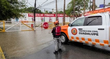 GUADALUPE IMPLEMENTA CIERRE VIAL EN “ELOY CAVAZOS” POR FUERTES LLUVIAS